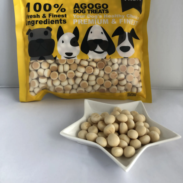Agogo Dog Treat Milky Mini Bun Biscuits 250g