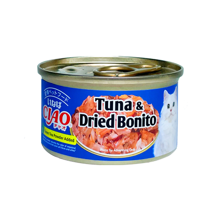 Ciao Can Whitemeat Tuna With Dried Bonito In Jelly 85g