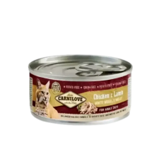 Carnilove Cat Canned Food Chic & Lamb Adult 100g