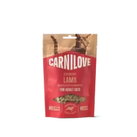 Carnilove Cat Treats Crunchy Lamb enriched w/Blueberries Snack 50g (3 packs)
