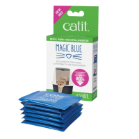 Catit Cat Litter Box Magic Blue Cartridge Refills Pads 6pcs