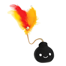Catit Cat Toy Play Pirates Catnip Toy Bomb With Feather 