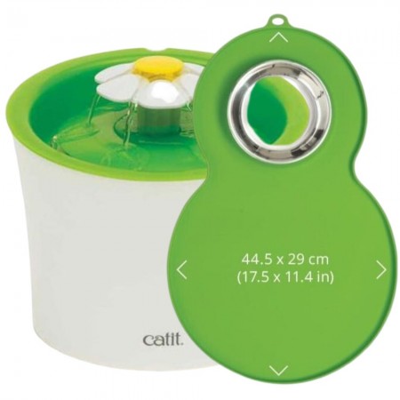 Catit Flower Water Fountain with Placemat 3L