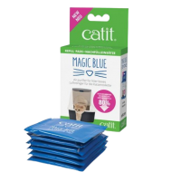 Catit Magic Blue Litter Box Odor Remover Refill 6pcs
