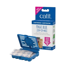 Catit Magic Blue Litter Box Odor Remover Set