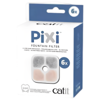 Catit Pixi Water Fountain Replacement Filter 6pcs