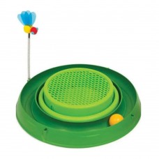 Catit Play 3-In-1 Circuit Ball Toy With Cat Grass