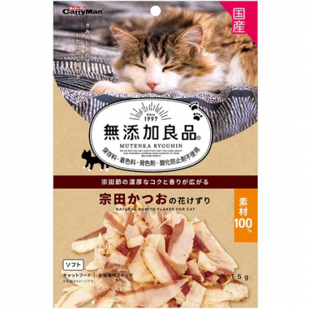 CattyMan Cat Treat Natural Bonito Flakes 15gx3
