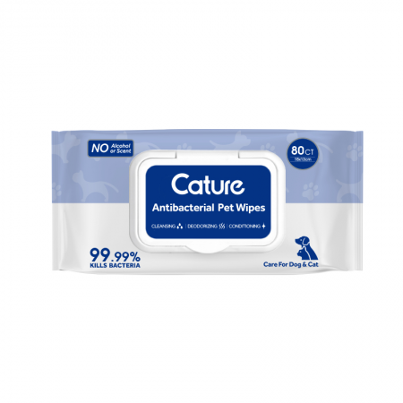 Cature Pet Anti-bacterial Wipes 80pcs