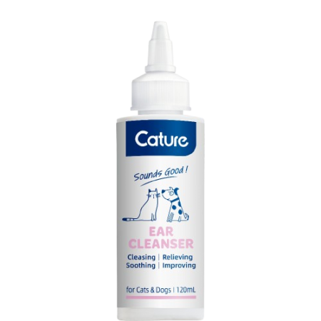 Cature Pet Ear Cleanser 120ml