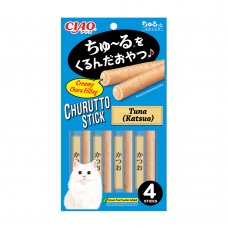 Ciao Churutto Stick Katsuo Formula 28g x 4 sticks (3 Packs)