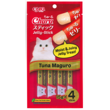 Ciao Stick Tuna Maguro in Jelly with Added Vitamin and Green Tea Extract 14g x 4pcs