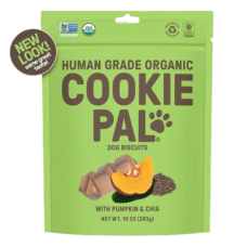 CookiePal Dog Treat Organic Pumpkin & Chia Recipe 10 oz