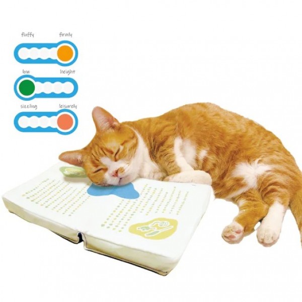 Cattyman Comfortable Cat Pillow Sleepy Book
