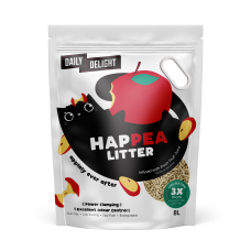 Daily Delight Happea Litter Apple 8L (6 Packs)