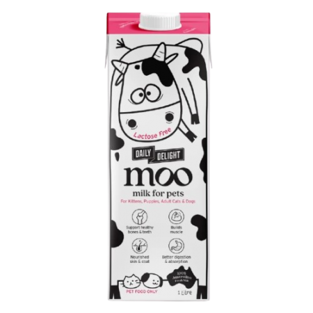 Daily Delight Moo Milk  for Cats & Dogs 1L