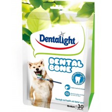 Dentalight Dog Treat Dental Bone 3" Medium (30 pcs/540g)