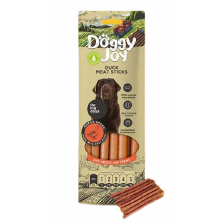 Doggy Joy Meat Sticks for Medium and Large Breed Duck Flavour  45g