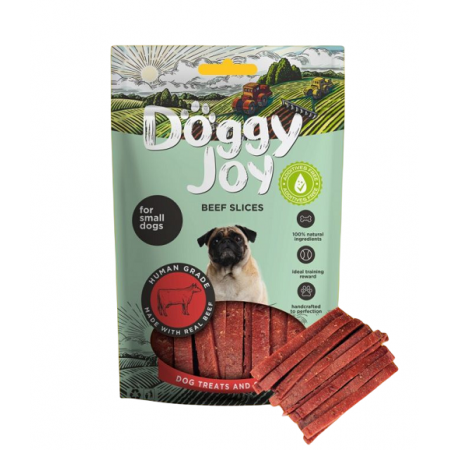 Doggy Joy for Small Breed Beef Slices 55g