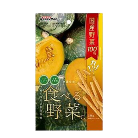 DoggyMan Treat Vegetable Sticks with Pumpkin 30g