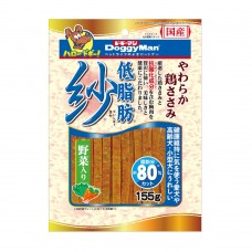 Doggyman Treat Soft Low-Fat Chicken Sticks with Vegetable 155g