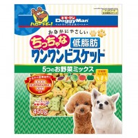 Doggyman Treat Low Fat Vegetable Biscults 450g