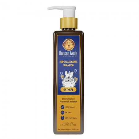 Dogsee Dog shampoo Veda Hypoallergenic Oatmeal 400ml