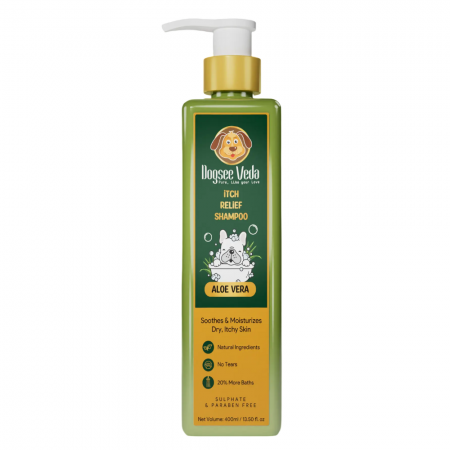 Dogsee Dog shampoo Veda Itch Relief Aloe Vera 400ml