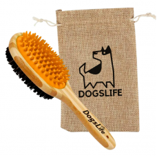 Dogslife Bamboo Brush & Bag