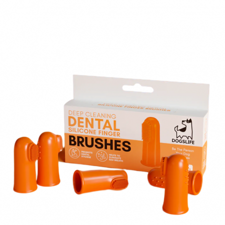 Dogslife Dental Care Silicone Finger Toothbrushes
