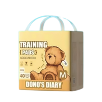 Dono's Diary Pee Pad Bear M (40pcs)