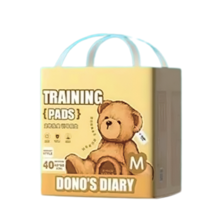 Dono's Diary Pee Pad Bear M (40pcs)