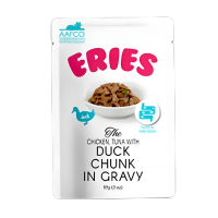 Eries Cat Pouch in Gravy Duck Chunck 85g