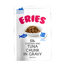 Eries Cat Pouch in Gravy Tuna Chunck 85g