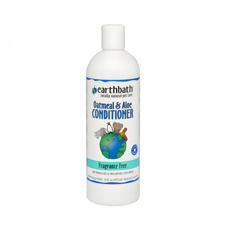 Earthbath Pet Conditioner Oatmeal & Aloe Fragrance-Free 472ml