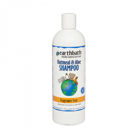 Earthbath Pet Shampoo Oatmeal & Aloe Fragrance Free 472ml