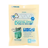 Forcans Dog Treat Dental Stick Calcium Medium 220g