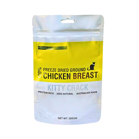 Freeze Dry Australia Pet Treat Ground Chicken Breast 100g