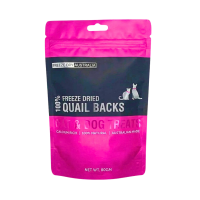 Freeze Dry Australia Pet Treat Quail Backs 80g Freeze Dry Australia Pet Treat Quail Backs 80g