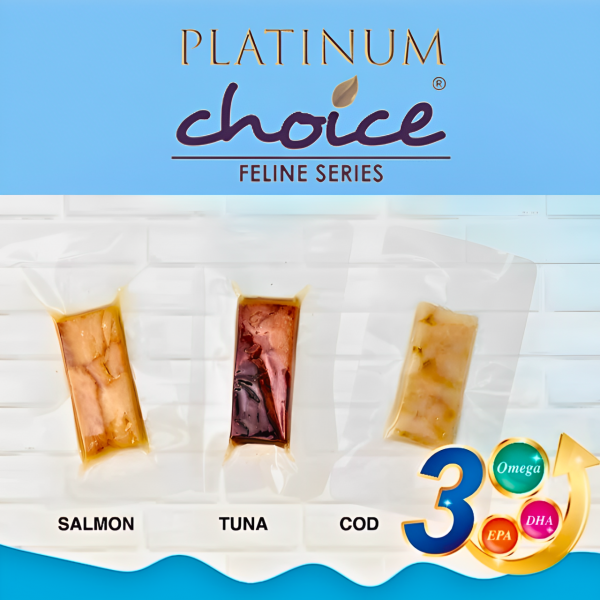 Platinum Choice Cat Treat Tuna Fish Snack 30g x3