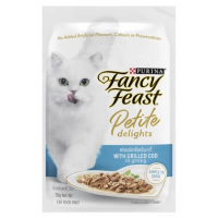 Fancy Feast Cat Wet Food Petite Delight Cod 50g