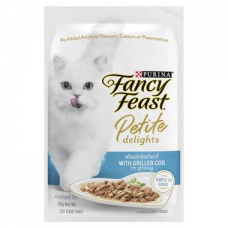 Fancy Feast Cat Wet Food Petite Delight Cod 50g