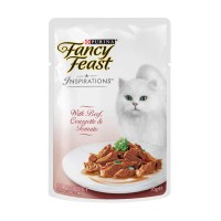 Fancy Feast Inspirations with Beef, Courgette and Tomato 70g