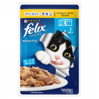 Felix Cat Wet Food Chicken in Jelly 85g x24