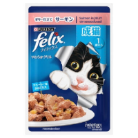 Felix Cat Wet Food Salmon in Jelly 85g