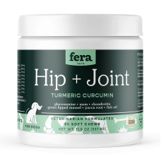 Fera Pet Organics Dog Supplement Hip + Joint Support 90 chews