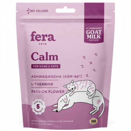 Fera Pet Organics Pet Goat Milk Topper Calm Formula 180g