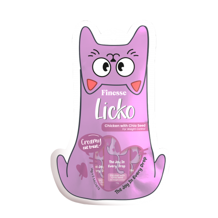 Finesse Licko Creamy Treat Chic Chia Seed 14g x 5s