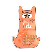 Finesse Licko Creamy Treat Tuna Cranberry 14g x 5s (4 packs)