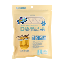 Forcans Dog Treat Dental Stick Omega3 Small 220g